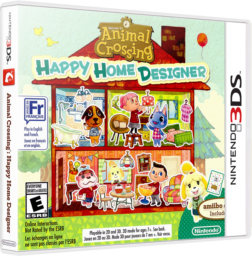 ANIMAL CROSSING HAPPY HOME DESIGNER - NINTENDO 3DS