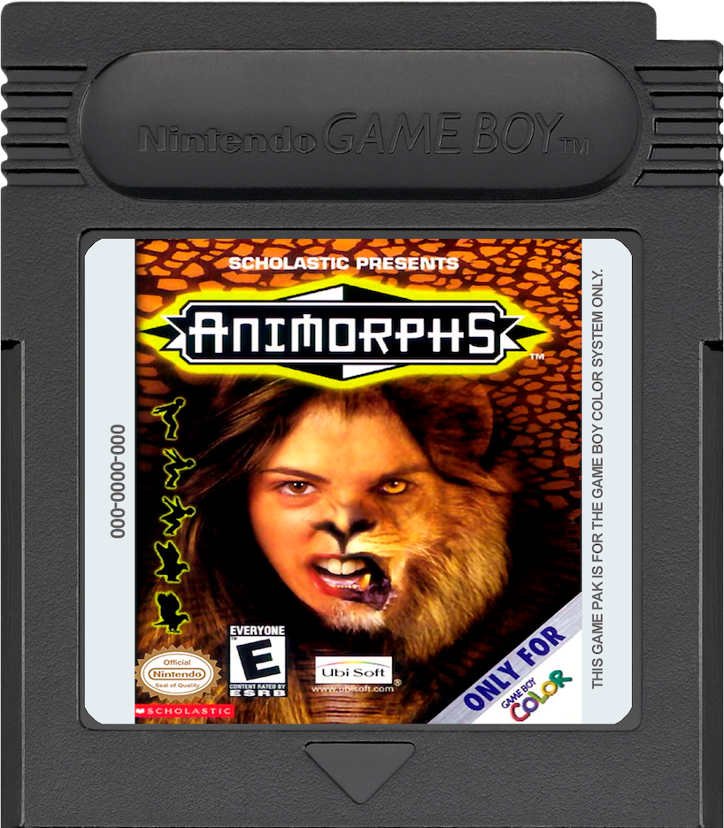 新品　Animorphs ゲームボーイ　海外版 Amazon.com: Animorphs : Nintendo Game Boy Color: Video Games