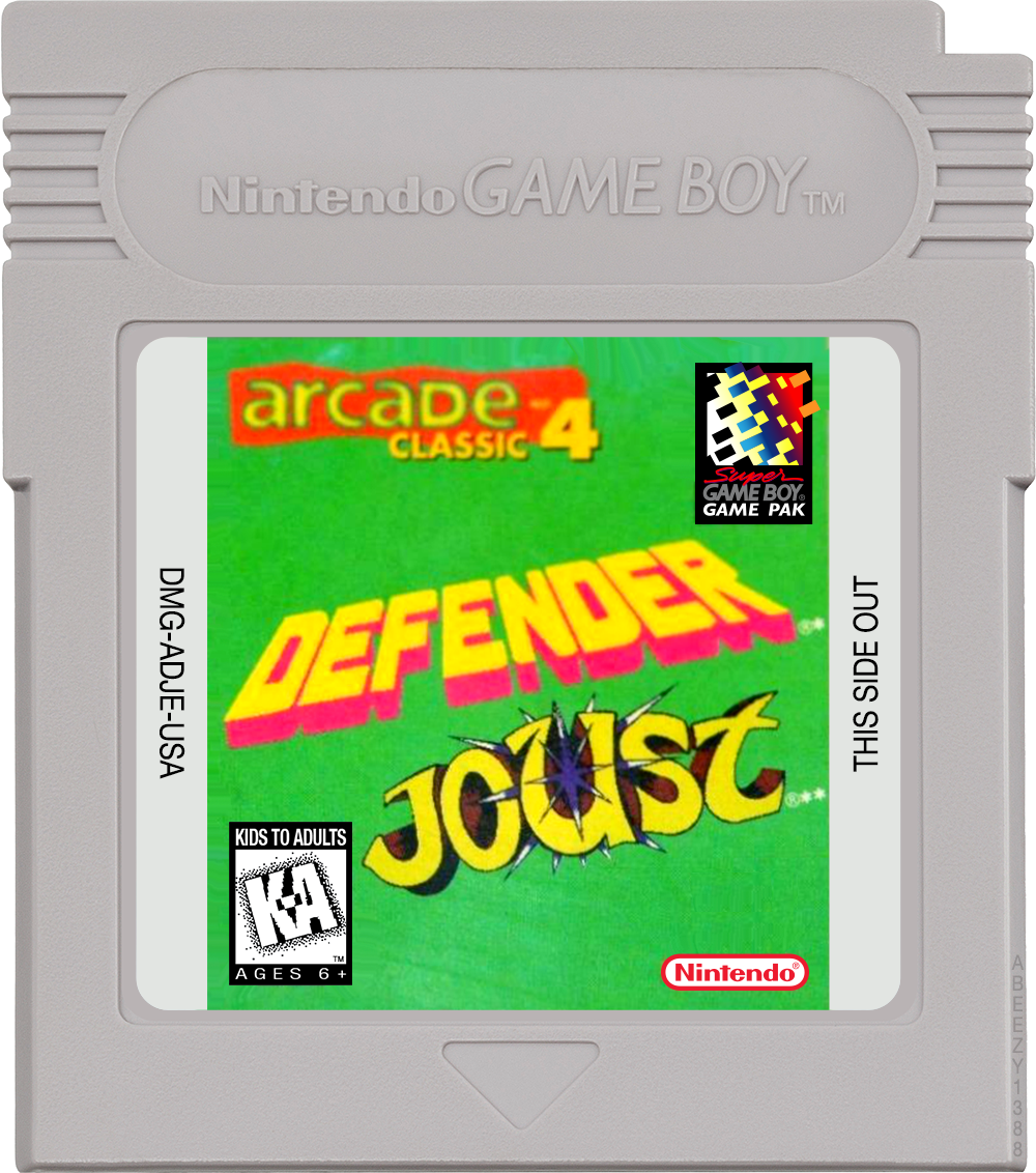 Arcade Classic 4 Defender/Joust - GAMEBOY