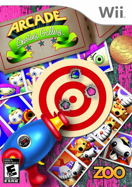 Arcade Shooting Gallery w/Blaster Gun - Wii