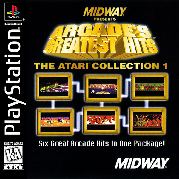 Arcades Greatest Hits/The Atari Collecti - PLAYSTATION