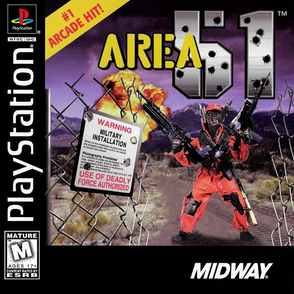 Area 51 - PLAYSTATION