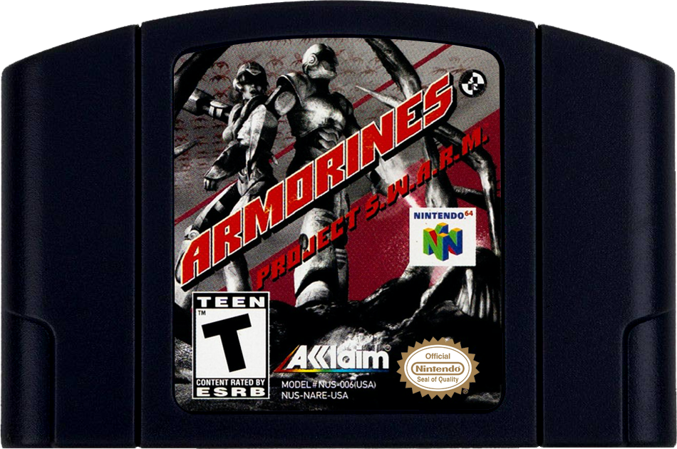 ARMORINES-PROJECT SWARM - NINTENDO 64