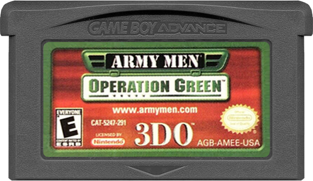 Army Men Operation Green - GAMEBOY ADVANCE