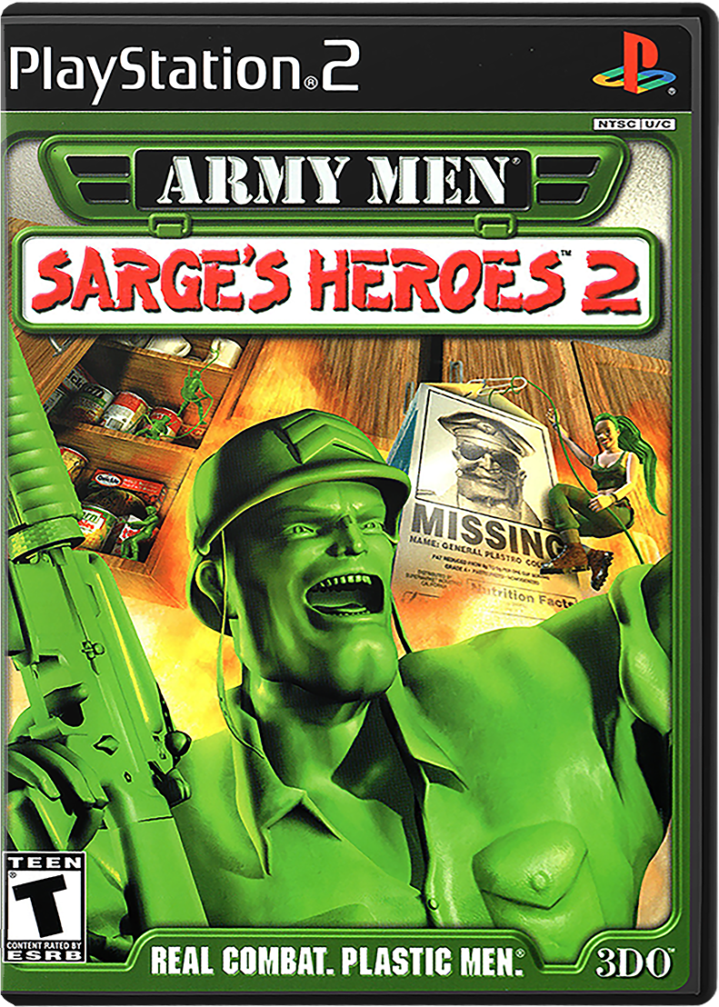 Army Men Sarges Heroes 2 - PLAYSTATION 2