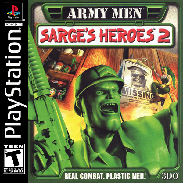 Army Men Sarges Heroes 2 - PLAYSTATION