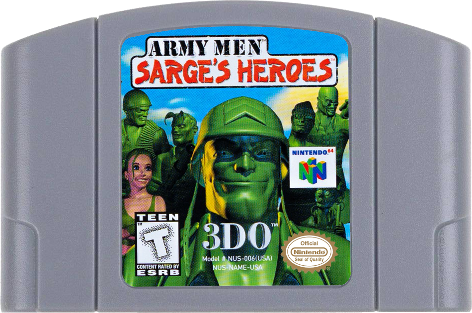Army Men Sarges Heroes - NINTENDO 64