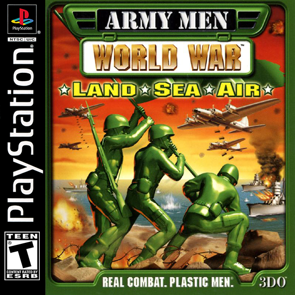 Army Men World War Land Sea & Air - PLAYSTATION
