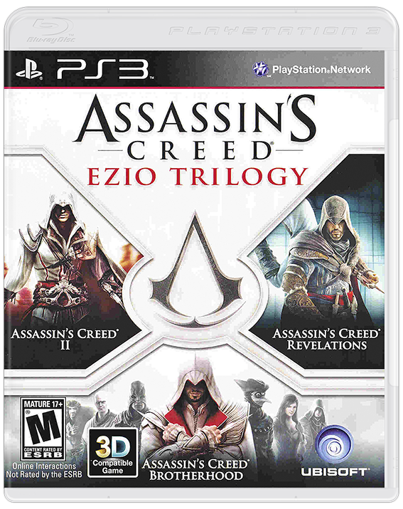 ASSASSINS CREED EZIO TRILOGY - PS3