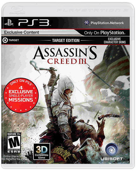 ASSASSINS CREED 3 - PS3