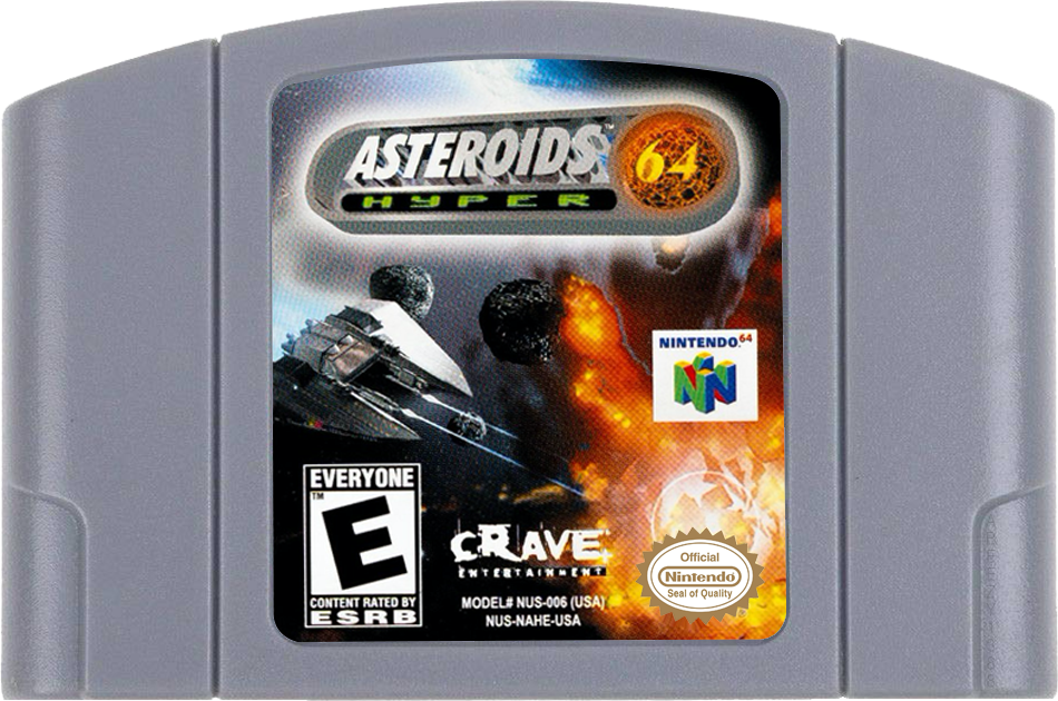 ASTEROIDS HYPER 64 - NINTENDO 64