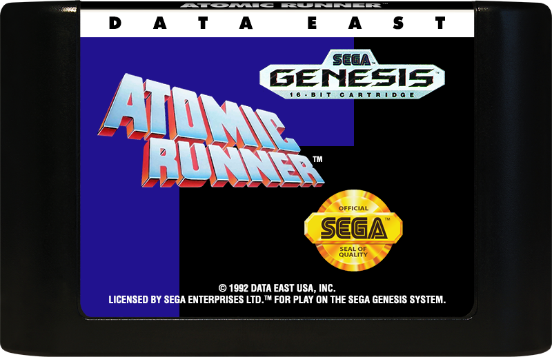 Atomic Runner - SEGA GENESIS