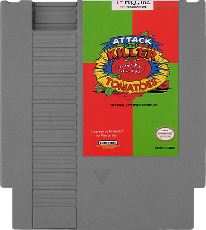 Attack Of The Killer Tomatos - NINTENDO 8 BIT