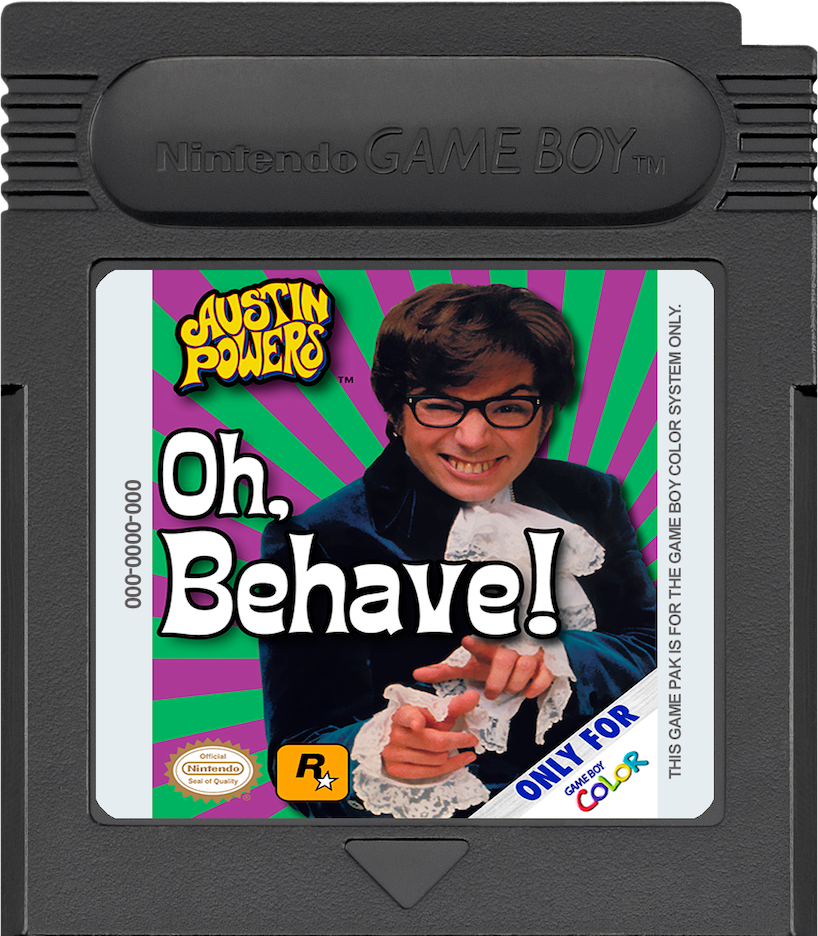 AUSTIN POWERS 1-OH BEHAVE! - GAMEBOY COLOR