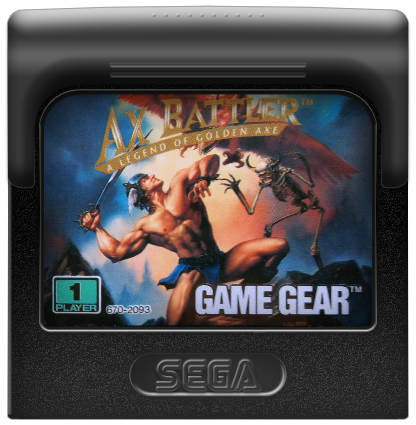 AX BATTLER - SEGA GAME GEAR
