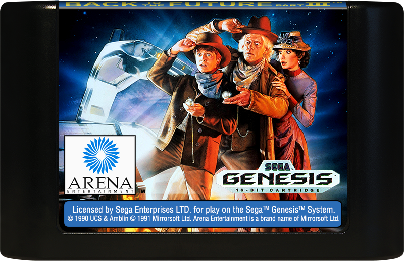 Back to the Future Part III - SEGA GENESIS