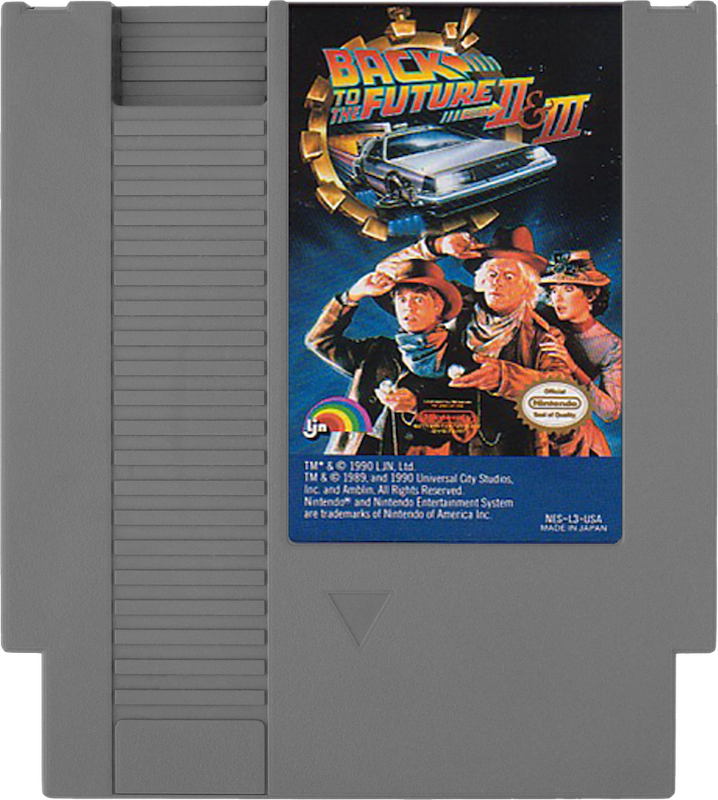 Back to the Future II and III - NINTENDO 8 BIT