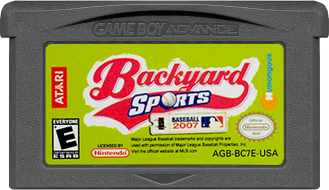 Backyard Baseball 2007 - GAMEBOY ADVANCE