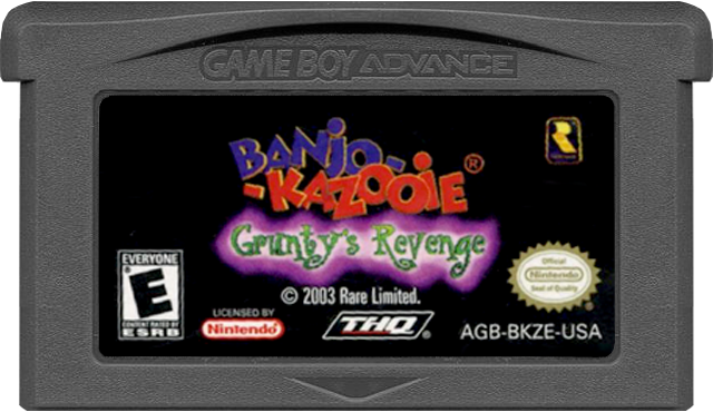 Banjo Kazooie Gruntys Revenge - GAMEBOY ADVANCE