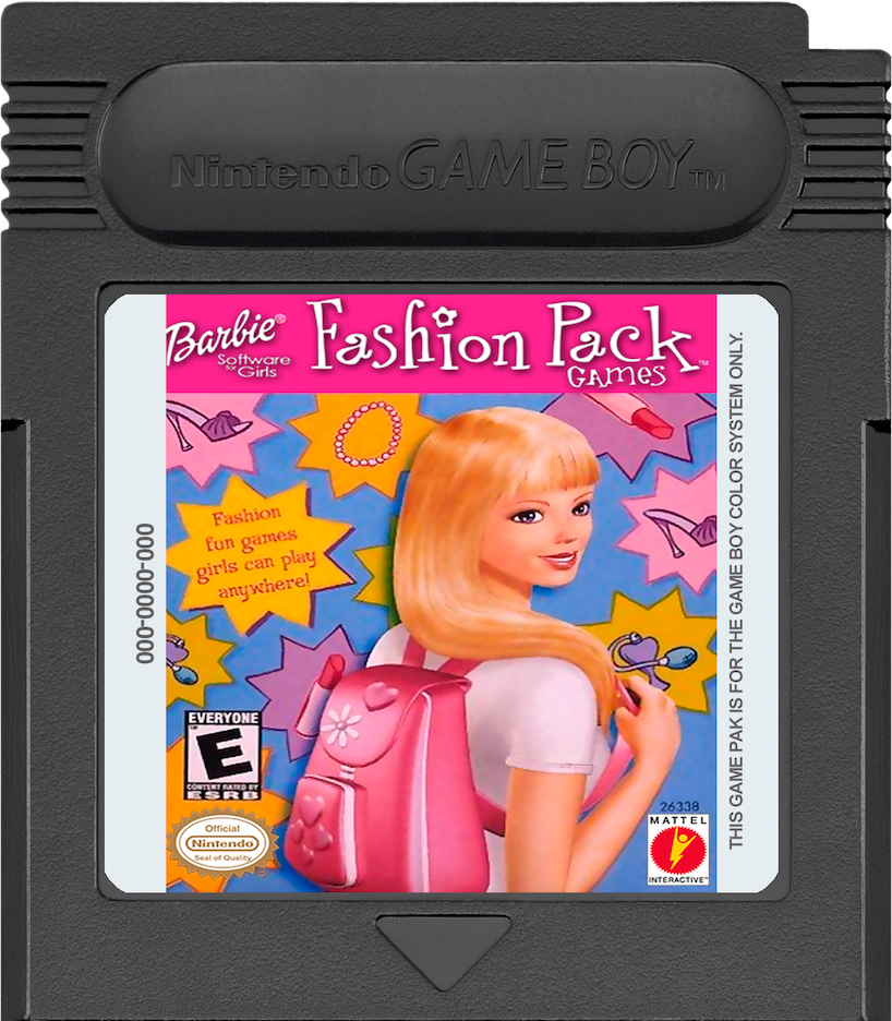 Barbie Fashion Pack - GAMEBOY COLOR
