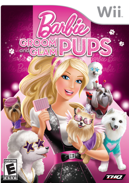 Barbie Groom and Glam Pups - Wii