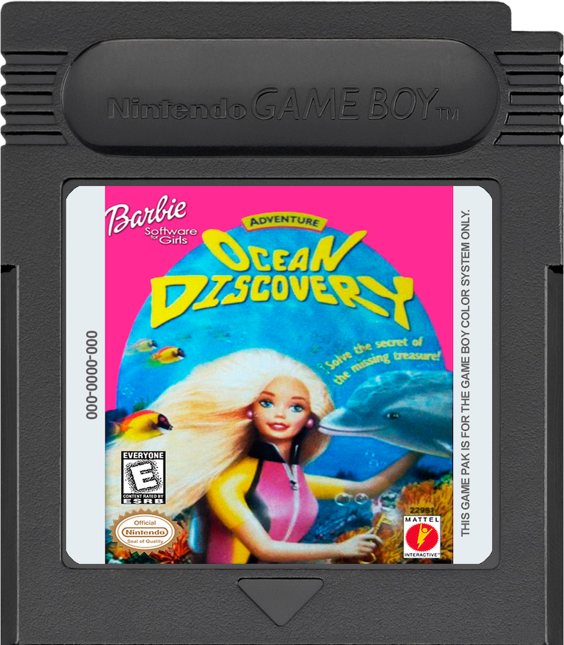 BARBIE OCEAN DISCOVERY - GAMEBOY COLOR