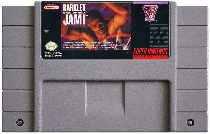 Barkley Shut Up And Jam - SNES