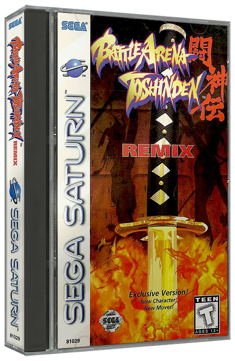 Battle Arena Toshinden Remix - SEGA SATURN