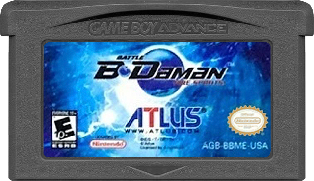 Battle B Daman Fire Spirits - GAMEBOY ADVANCE
