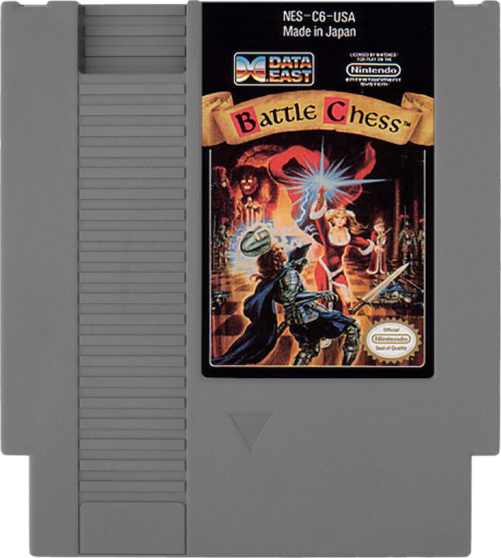 BATTLE CHESS - NINTENDO 8 BIT