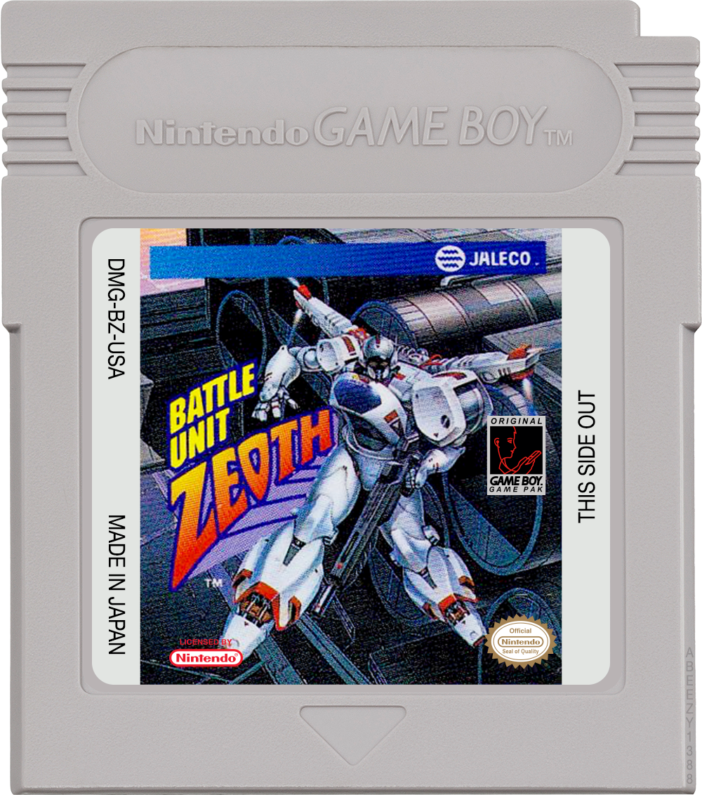 Battle Unit Zeoth - GAMEBOY
