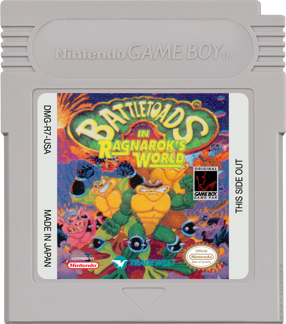 Battletoads in Ragnaroks World - GAMEBOY