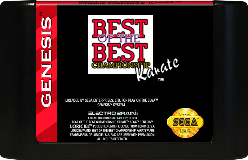Best Of The Best Championship Karate - SEGA GENESIS