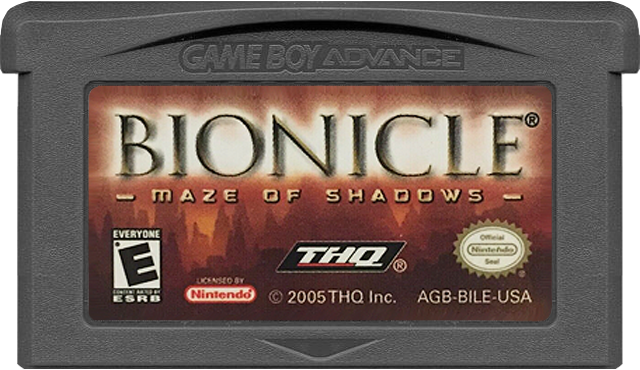 Bionicle Maze Of Shadows - GAMEBOY ADVANCE