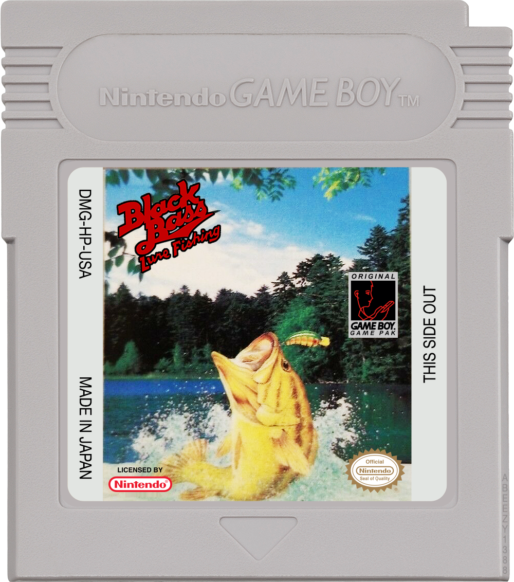 Black Bass Lure Fishing - GAMEBOY