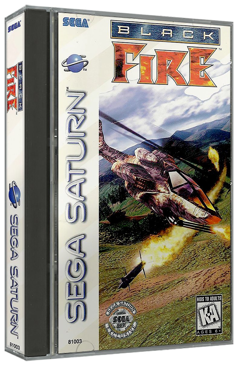 Black Fire - SEGA SATURN