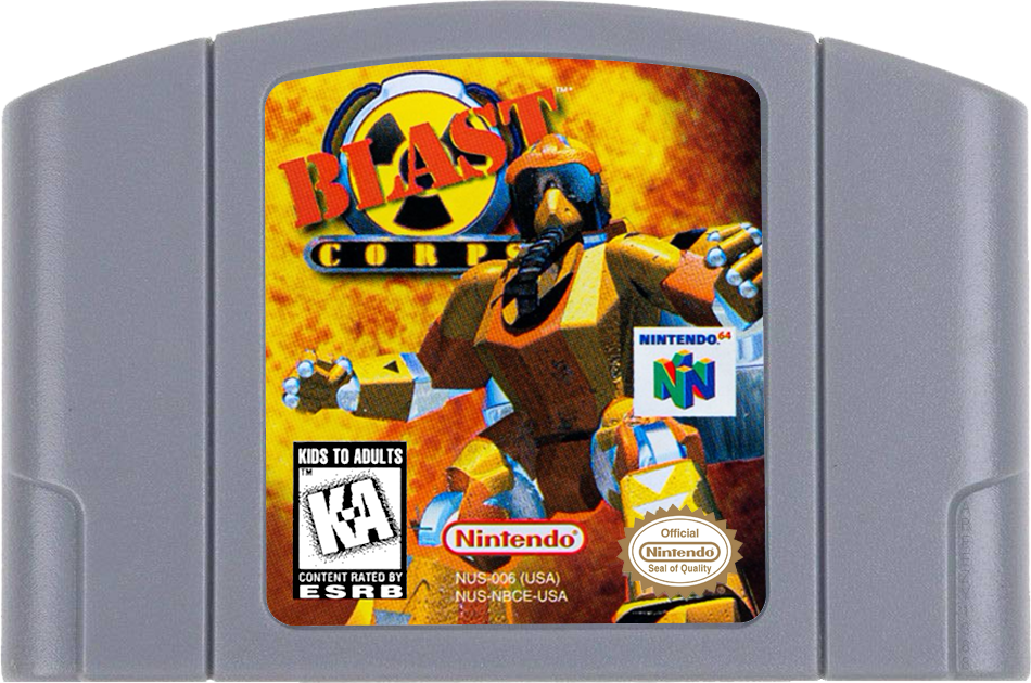 BLAST CORPS - NINTENDO 64