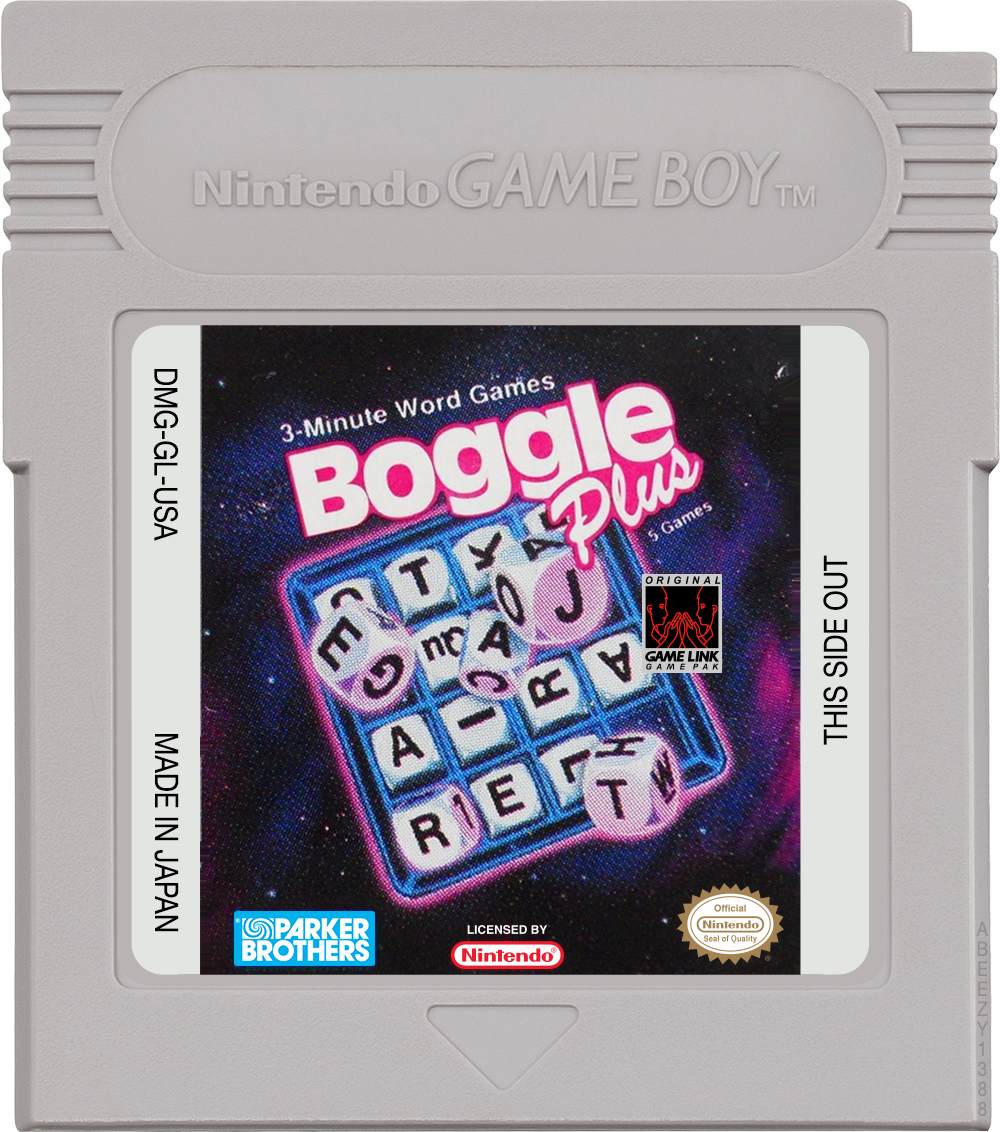 Boggle Plus - GAMEBOY