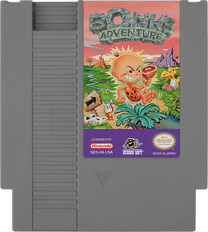 Bonks Adventure - NINTENDO 8 BIT