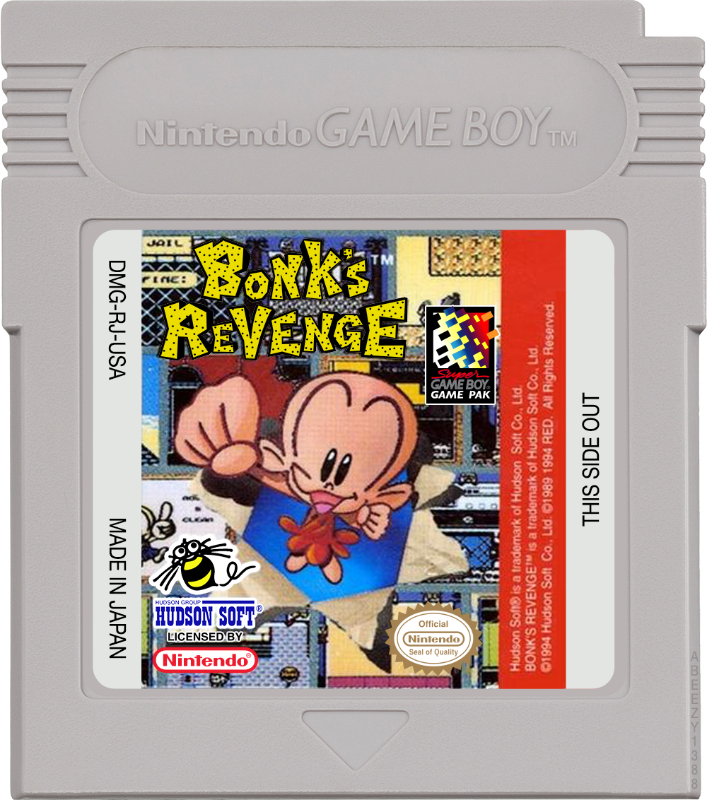 BONKS REVENGE - GAMEBOY