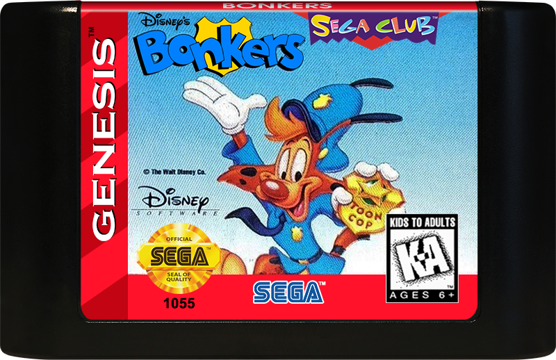 Bonkers - SEGA GENESIS