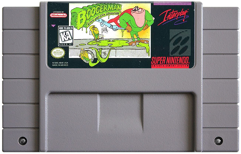 Boogerman: A Pick And Flick Adventure - SNES