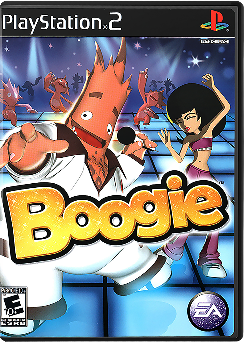 Boogie w/microphone - PLAYSTATION 2