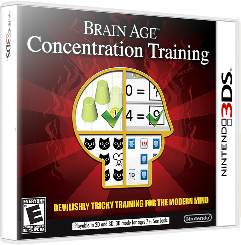 BRAIN AGE CONCENTRATION TRAINING - NINTENDO 3DS