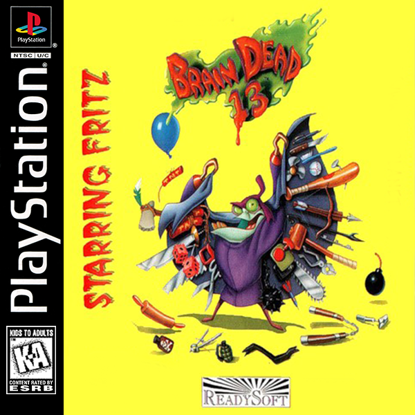 Brain Dead 13 Starring Fritz - PLAYSTATION