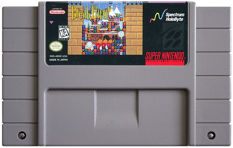 Breakthru - SNES