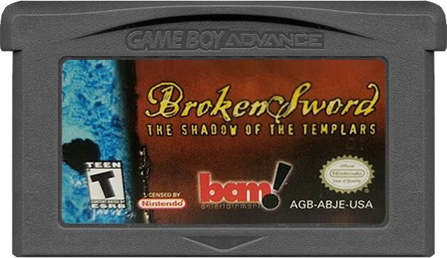 Broken Sword Shadow Of The Templars - GAMEBOY ADVANCE