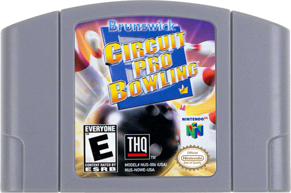 Brunswick Pro Circuit Bowling - NINTENDO 64