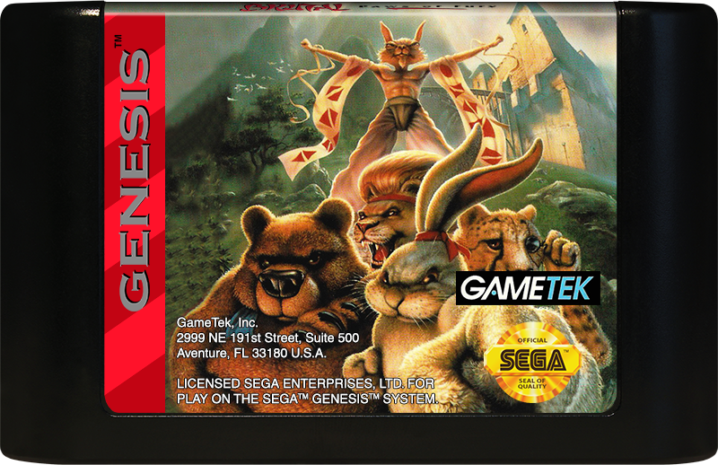 Brutal Paws Of Fury - SEGA GENESIS