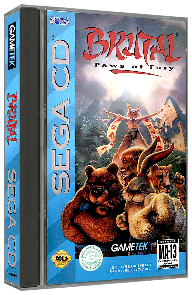 Brutal Paws Of Fury - SEGA CD